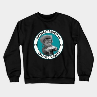 Andy Griffith Clint  Howard  as Leon  the  Sandwich Kid Crewneck Sweatshirt